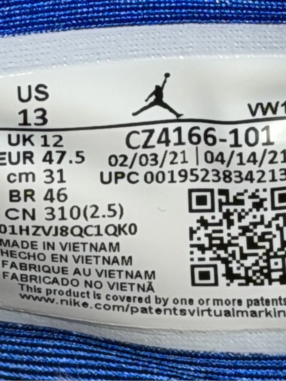 Jordan buy confidence